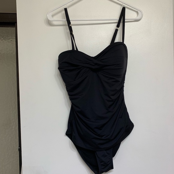 Tommy Bahama Other - Tommy Bahama one piece black swimsuit adjustable